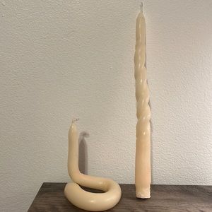warped candles